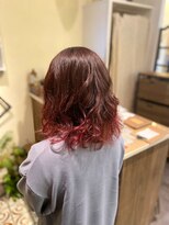 ヘアーメイク アフィーノ(hair make affino) 裾カラー