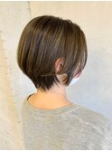 Belle BIANCA ハイライトカラー/丸みショート by マツモト