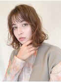 ゆるふわボブ×秋先取りのベイクドカラー☆