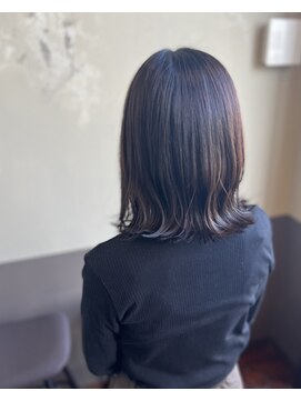 ヘアーメイク アチャ(hair make accha) 伸ばしかけセミディ