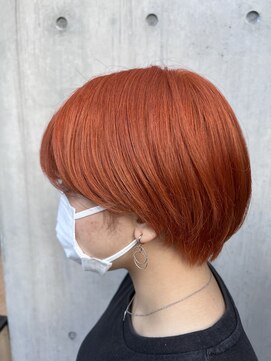 エヴァー(ever) マッシュ/くびれヘア/ビタミンカラー[表参道駅/原宿駅]