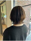 ミディアム×外はね