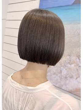 ラニハナクドウ(lanihana.kudo) +＊～フォギーアッシュwithパツッとボブ～＊+