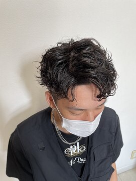 パシフィックダズールコパン(Pacific Dazzle copain) メンズカット 無造作 パーマ カット マッシュ