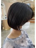 顔周りカット×ベルボブ