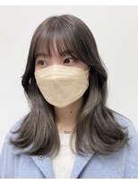 ラボヌールヘアーレーヴ 池袋店(La Bonheur hair reve)&nbsp;グレーパールインナーカラー