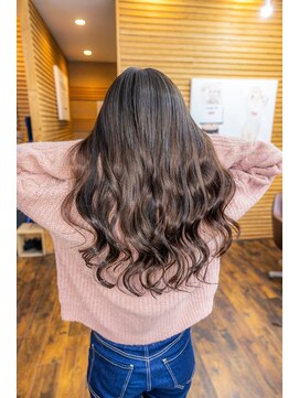 ヘアーメイク ダンス(hair make DANCE) プルエクステダイヤ100本 ショートからゆる巻ロングへ!