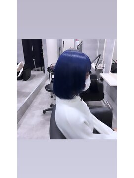 アンダーバーホワイト 栄店(_WHITE) ネイビーブルー