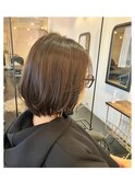 女性らしい*ふんわりショートボブ