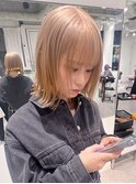 外ハネボブ　Wカラー