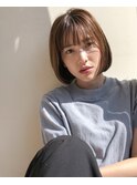 【湯田】ぱつっとマチルダボブ