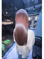 ルアナ トウキョウ(Luana TOKYO)&nbsp;美髪矯正/縮毛矯正/酸熱トリートメント/ピンクブラウン/ロング