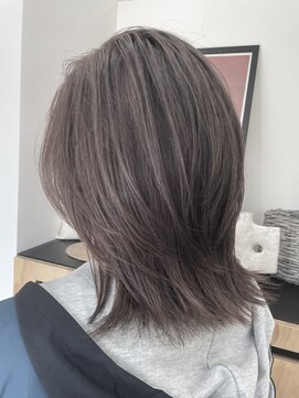 ベンジー 沖縄店(benji) pail lavender × beige レイヤー