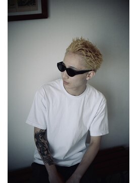 ジーン カットクラブ(GENE CUTCLUB) ハイトーンスパイキーショート