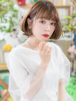 カバーヘア ブリス 戸田公園西口店(COVER HAIR bliss)&nbsp;大人可愛い内巻きワンカールくせ毛風ボブc5戸田公園20代30代40代