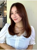 こなれ感レイヤースタイル／ワンカール／自由が丘