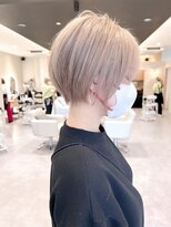 シシ 大宮(She 2.) ハンサム丸みショートボブ/ショート//前髪/丸みショートボブ