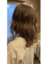 ヘアサロン アプリ(hair salon APPLI)&nbsp;ハイトーンミルクティーカラー