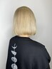 カット+ハイブリーチ(ケアブリーチ)+Aujuaトリートメント￥24200→￥19800