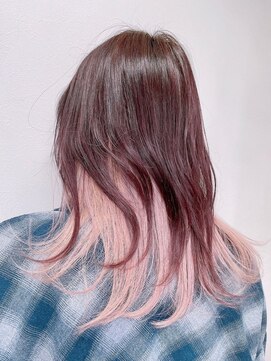 マティーナ ヘアー 池袋(Matina hair) 【ピンクブラウン×ホワイトピンク】20代30代40代50代