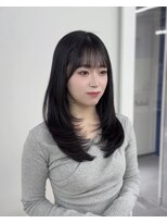 プティ(PUTY)&nbsp;三宮　レイヤーカット　顔まわりカット　カラー　学割U24