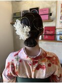 卒業式ヘアアレンジ