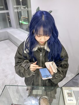 キオク(KIOX) 色落ちシルバーのブルーカラー