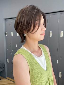 ジアン バイ ミルボン 西宮ガーデンズプラス(GIEN by milbon) ショートカット/白髪ぼかしハイライト