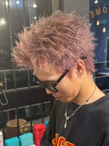 リット バイ フィフス 鹿児島中央駅店(Lit. by fifth)&nbsp;ビジネスショートメンズマッシュツイストパーマツーブロック