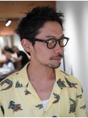 ベリーショートパーマメンズ
