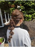 お呼ばれヘアアレンジ
