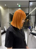 オレンジ/イエローオレンジ/ボブ