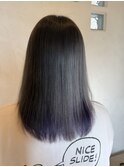 デザインカラー　シルバー×紫