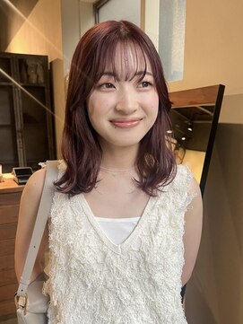 オリ(oli) pink  brown