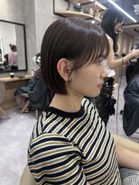 ロンドプロフィール 浦和(Lond profil)&nbsp;Lond.海気　ミニボブ　ラベンダーカラー