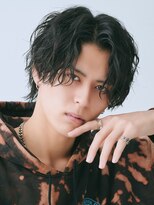 エルマーク 堺東(L-MARK)&nbsp;センターパート/波巻き/スパイラルパーマ/ツイスパ/メンズ