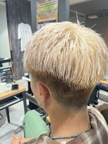 スウェル 柏店(Swell)&nbsp;MEN’S HAIR/ブルーブラック/フェザーパーマ/柏