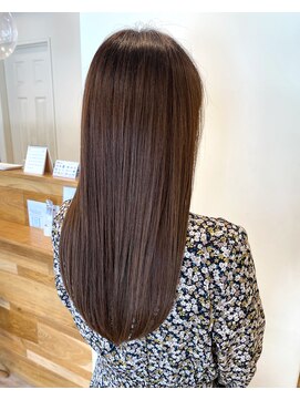 カサネ(casane) ベージュカラー×髪質改善