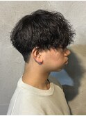 メンズマッシュツイストスパイラルパーマ群馬高崎眉毛韓国