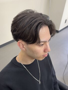 プルーブトウキョウ 渋谷(PROVE TOKYO) メンズセンターパート×ニュアンスパーマ＃渋谷＃渋谷駅