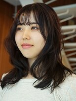 ビュートリアム 鎌倉小町(BEAUTRIUM)&nbsp;ミディアムレイヤー/外国人風/beautrium鎌倉小町　大冨ハナ