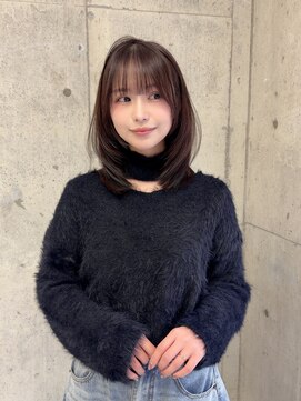 ロンドカスティーヨ 四日市(Lond castillo) 【futaba】ワンカールで可愛く仕上がるミディアムレイヤーが人気
