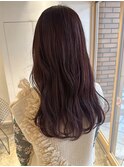 deep red × plum