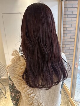 アニー(ANY) deep red × plum