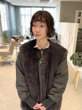 イロア(iroa) ミニボブカジュアルパーマ♪