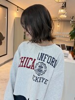 ヴィア 京都烏丸(Via)&nbsp;10代20代30代/オリーブグレージュ/髪質改善/ボブ/ブリーチ