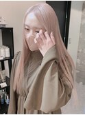 インナーカラー/トリートメント/デザインカラー/ペールピンク