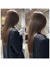 【NEW美髪】カット+髪質改善ストレート♪やわサラ実感♪¥19000
