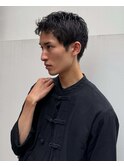 メンズ　大人スパイキーショート