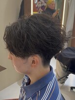 ラ ポルト ドゥ サワ(La Porte de SAWA) シャドウフェザーパーマ【長野駅前/メンズパーマ/メンズヘア】